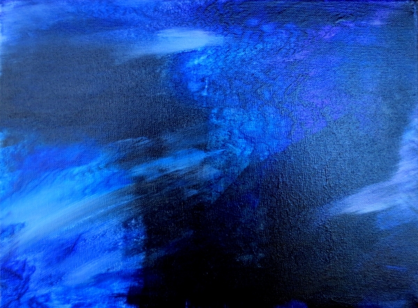Meditative Blue by Jaime Gracia